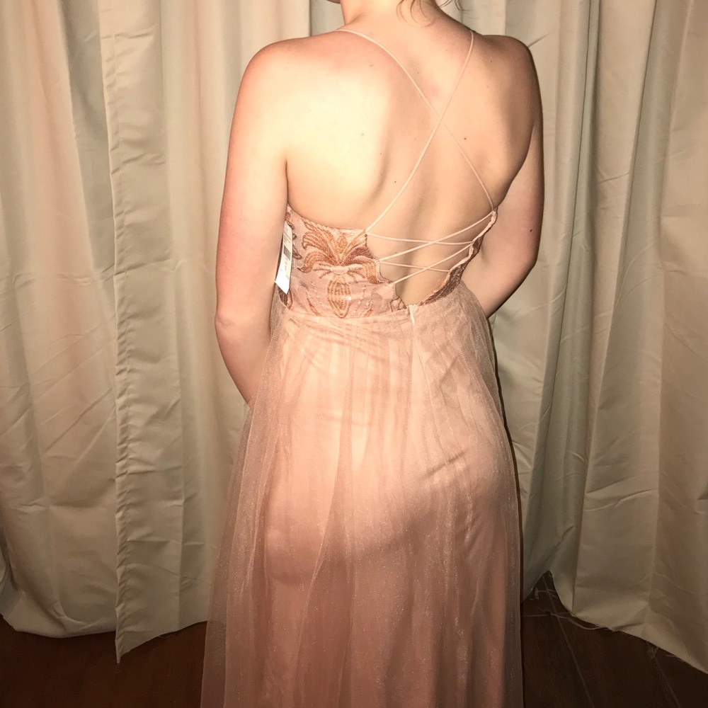 Sequin Bodice Dress